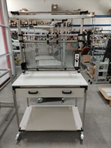 munkaasztal és 5S alapelvek