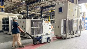 Zallys M6.5 ipari gyalogkíséretű elektromos vontató